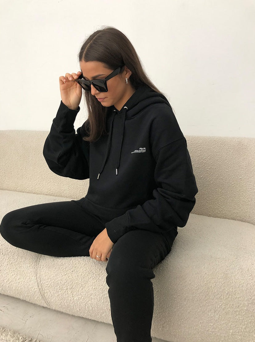 Schwarzer Oversize Hoodie von raise Sportswear