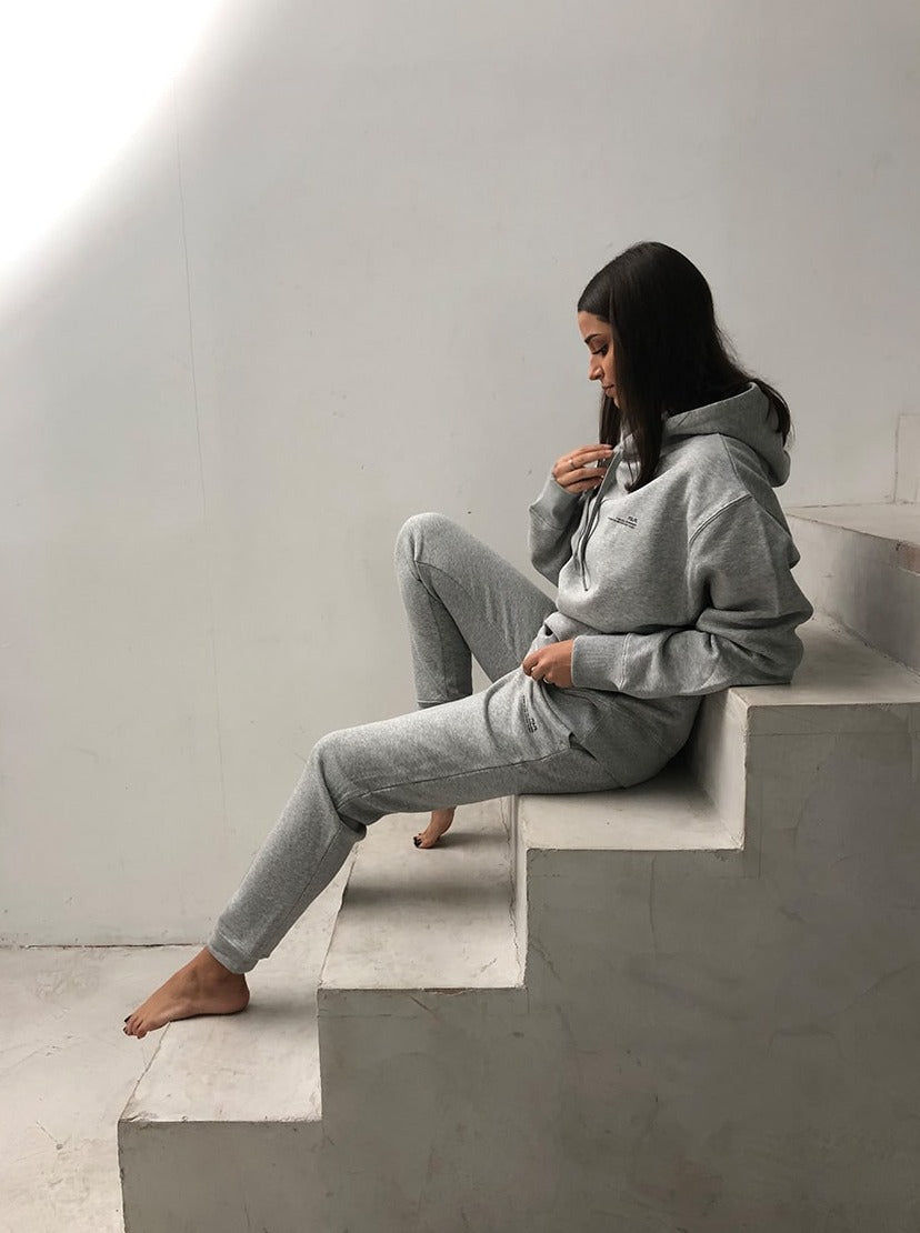 Grauer Oversize Hoodie von raise Sportswear