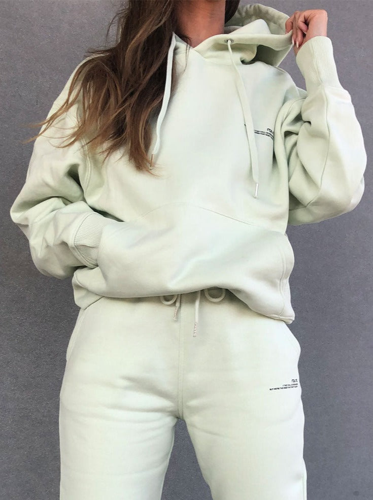 Hellgrüner Oversize Hoodie von raise Sportswear