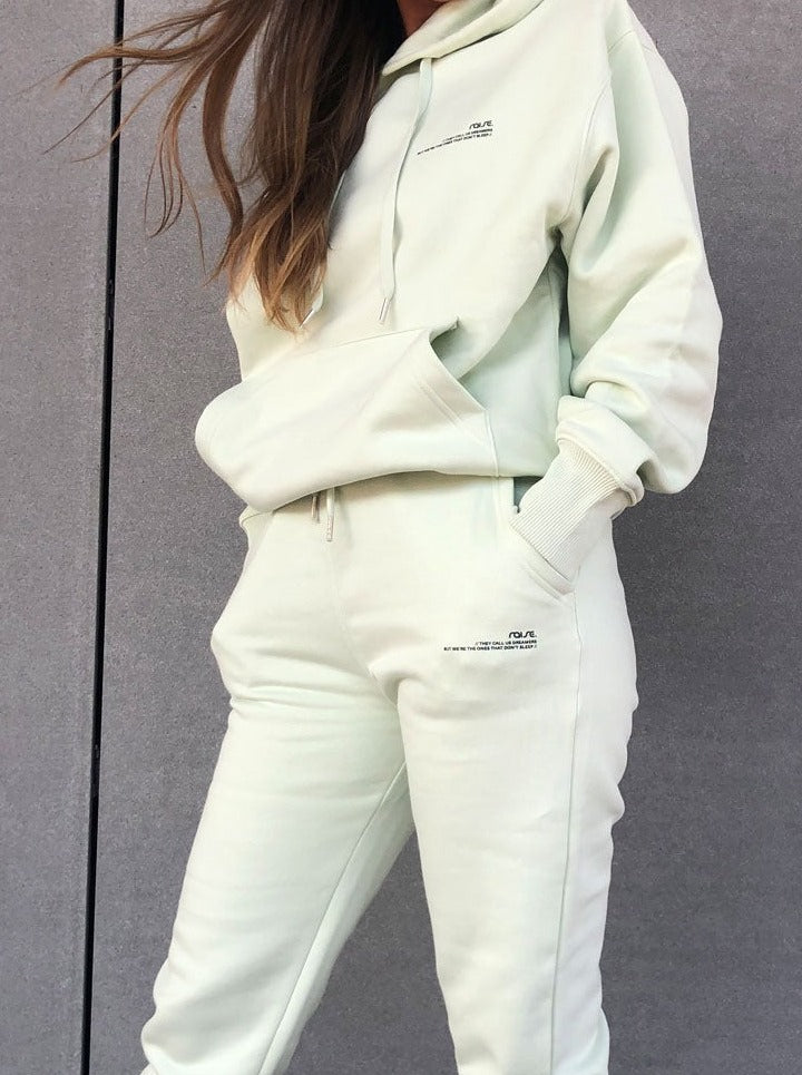 Hellgrüner Oversize Hoodie von raise Sportswear