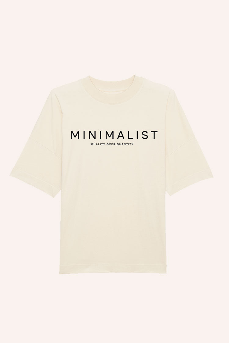 Minimalist Oversize T-Shirt Nature