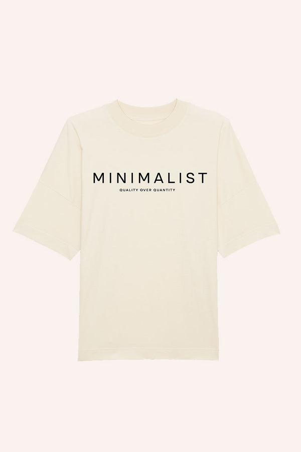 Minimalist Oversize T-Shirt Nature