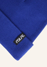 Blaue Beanie Strickmütze von raise Sportswear